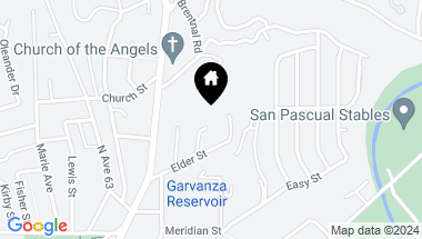 Map of 6561 Pickwick Street, Los Angeles CA, 90042