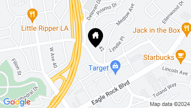 Map of 4175 York Boulevard, Los Angeles CA, 90065