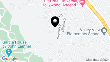 Map of 2977 Passmore Drive, Los Angeles CA, 90068