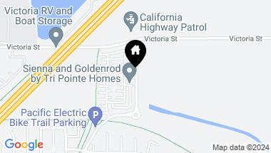 Map of 6938 Mallow Drive 1, Fontana CA, 92336