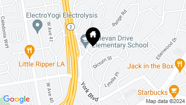 Map of 4146 W Avenue 42, Los Angeles CA, 90065