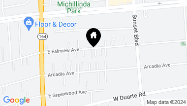 Map of 9148 E Fairview Avenue, San Gabriel CA, 91775