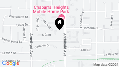 Map of 6946 Archibald Avenue, Rancho Cucamonga CA, 91701