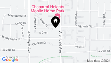 Map of 6946 Archibald, Rancho Cucamonga CA, 91701