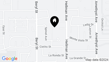 Map of 6915 Eastwood Avenue, Rancho Cucamonga CA, 91701