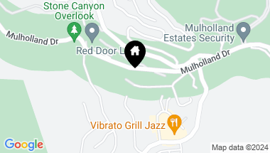 Map of 14372 MULHOLLAND Drive, Los Angeles CA, 90077