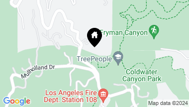 Map of 3140 Coldwater Canyon, Studio City CA, 91604
