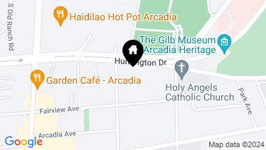 Map of 452 W Huntington Drive E, Arcadia CA, 91007