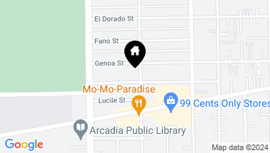 Map of 57 Alice Street C, Arcadia CA, 91006