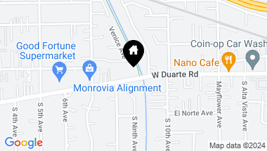 Map of 715 W Duarte Road B, Monrovia CA, 91016