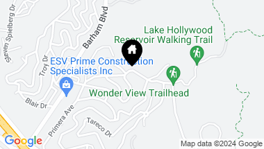 Map of 3093 Lake Hollywood Dr, LAKE HOLLYWOOD CA, 90068
