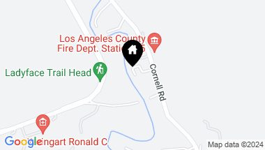 Map of 4145 Cornell Rd, Agoura Hills CA, 91301