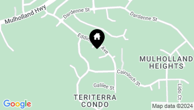 Map of 22533 Faubion Place, Calabasas CA, 91302