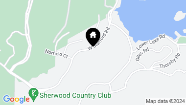 Map of 240 W Stafford Road, Lake Sherwood CA, 91361