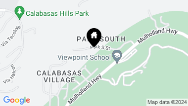 Map of 23582 Park South St, Calabasas CA, 91302