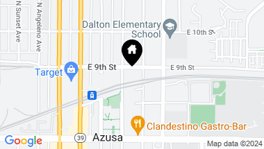 Map of 830 N Dalton Avenue 201, Azusa CA, 91702