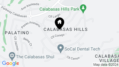 Map of 24735 Calle Conejo, Calabasas CA, 91302