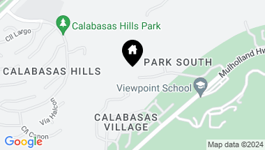 Map of 23594 Parksouth St, Calabasas CA, 91302