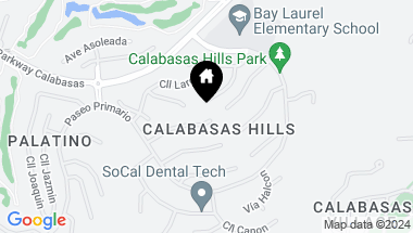 Map of 24711 Calle Serranona, Calabasas CA, 91302