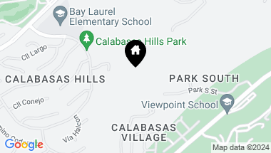Map of 23594 PARK SOUTH Street, Calabasas CA, 91302