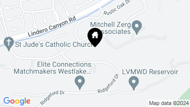 Map of 31613 Saddletree Drive, Westlake Village CA, 91361