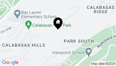Map of 23597 Park South ST, CALABASAS CA, 91302