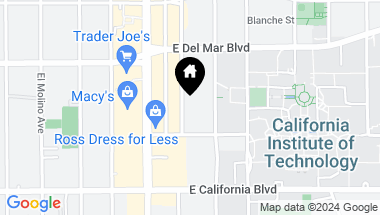 Map of 400 S Mentor Avenue, Pasadena CA, 91106