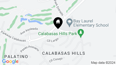 Map of 4016 Camino Plano, Calabasas CA, 91302