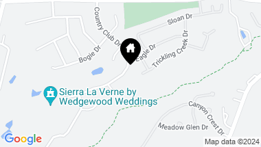 Map of 6580 Country Club, La Verne CA, 91750