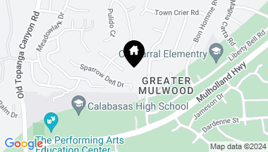 Map of 22736 Carsamba Drive, Calabasas CA, 91302