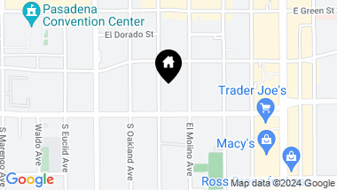 Map of 266 S Madison Avenue 207, Pasadena CA, 91101