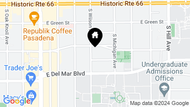 Map of 1097 Blanche Street 310, Pasadena CA, 91106