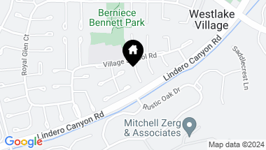 Map of 4229 Hartfield Court, Westlake Village CA, 91361