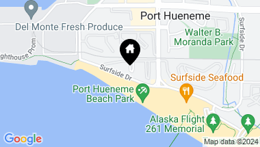 Map of 271 E Surfside Drive, Port Hueneme CA, 93041