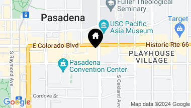 Map of 39 S Los Robles 4017, Pasadena CA, 91101