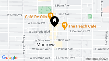 Map of 534 S Myrtle Avenue, Monrovia CA, 91016