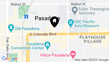 Map of 345 E Colorado Boulevard 304, Pasadena CA, 91101