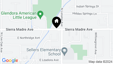 Map of 657 Buckboard Lane, Glendora CA, 91741