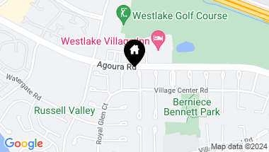 Map of 4525 Regents Court, Westlake Village CA, 91361