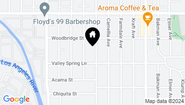 Map of 4307 Beck Avenue, Studio City CA, 91604