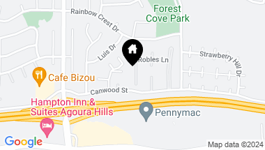 Map of 5327 Mark Court, Agoura Hills CA, 91301