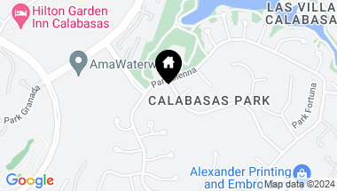 Map of 4441 Park Alisal, Calabasas CA, 91302