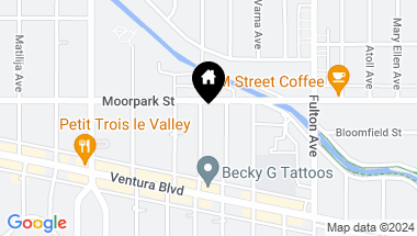 Map of 4332 Sunnyslope Avenue, Sherman Oaks CA, 91423