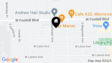 Map of 440 Linwood Avenue, Monrovia CA, 91016