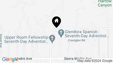 Map of 845 N Glendora Avenue, Glendora CA, 91741