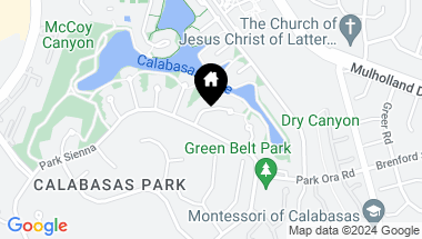 Map of 23136 Park Contessa, Calabasas CA, 91302