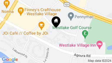 Map of 2990 Winding Lane, Westlake Village CA, 91361