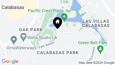 Map of 4511 Park Serena, Calabasas CA, 91302