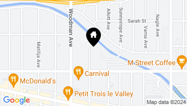 Map of 4454 Ventura Canyon Avenue 307, Sherman Oaks CA, 91423