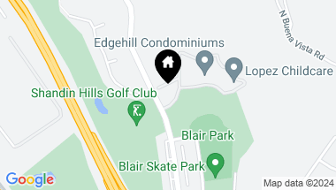 Map of 1500 W Edgehill Road 4, San Bernardino CA, 92405
